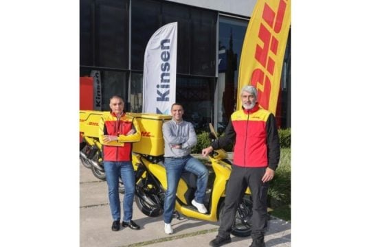 Kinsen - Saracakis Leasing: Συμφωνία με την DHL για leasing 13 Honda SH150